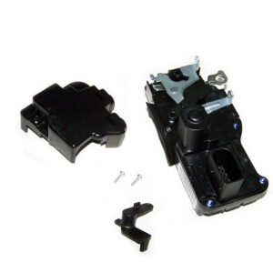 Latch, right door assembly with power actuator