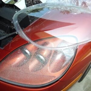 C6 Headlamp Clear Lens Cover Pair